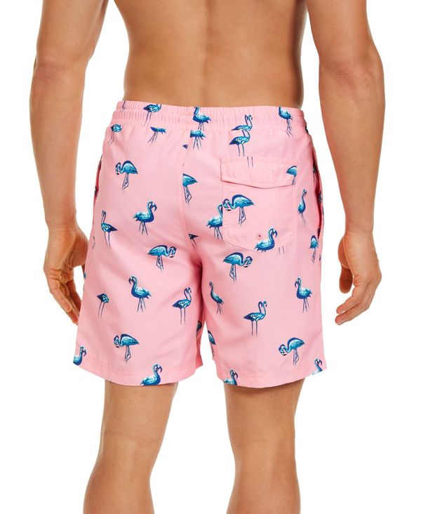 安い購入 クラブルーム メンズ ハーフパンツ ショーツ 水着 Men S Quick Dry Performance Flamingo Print 7 Swim Trunks Pink Combo 新品 Peugeot Tuning Parts Co Uk
