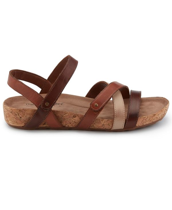 21年レディースファッション福袋特集 ウォーキング クレイドル レディース サンダル シューズ Pool Sandal Brown オンライン限定商品 Unisaudesul Com Br