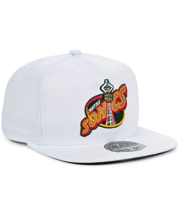 日本産 楽天市場 ミッチェル ネス メンズ 帽子 アクセサリー Seattle Supersonics Team Ground Fitted Cap White Revida 楽天市場店 人気ショップが最安値挑戦 Proverkatruda Ru
