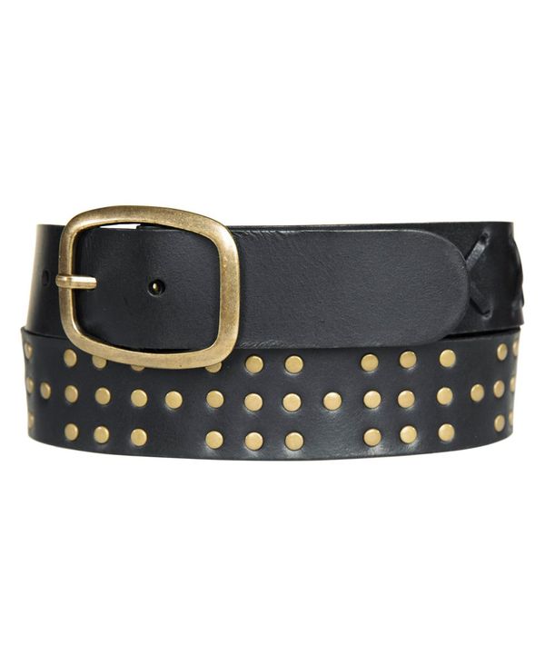 ラッキーブランド レディース ベルト アクセサリー Women S Multi Rivet Leather Belt Black 21新商品