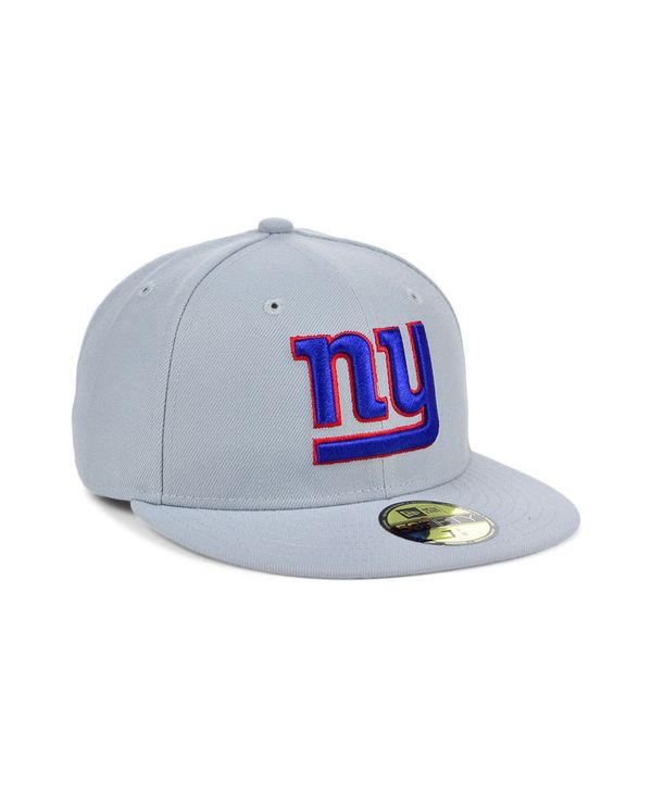 楽天 楽天市場 ニューエラ メンズ 帽子 アクセサリー New York Giants Basic Fashion 59fifty Cap Gray Revida 楽天市場店 60 Off Planet Dealers Com