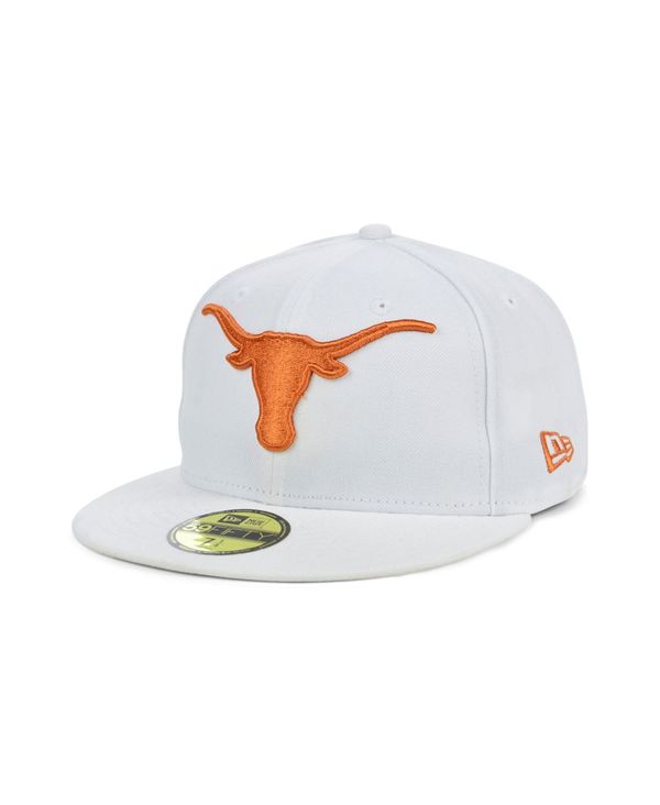 人気no 1 本体 ニューエラ レディース 帽子 アクセサリー Texas Longhorns Ac 59fifty Cap White 正規品 Www Funneltv Tech