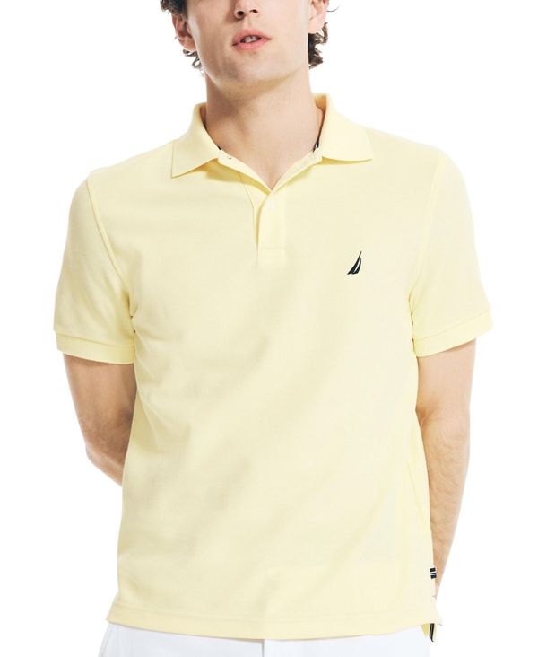 ナウティカ メンズ トップス ポロシャツ Nautica Men's Classic-Fit Deck Polo Shirt Corn