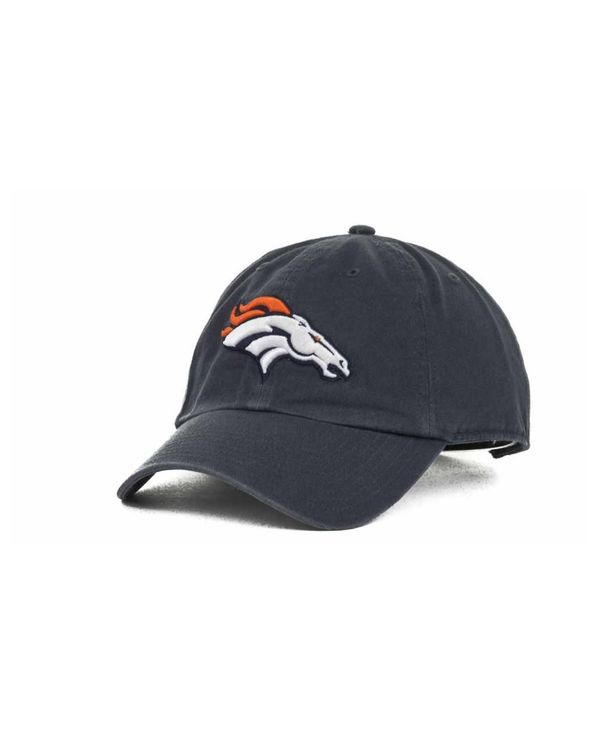 47 ブランド メンズ アクセサリー 帽子 キャップ '47 Brand Denver Broncos Clean Up Cap Navy ネイビー｜ReVida 店
