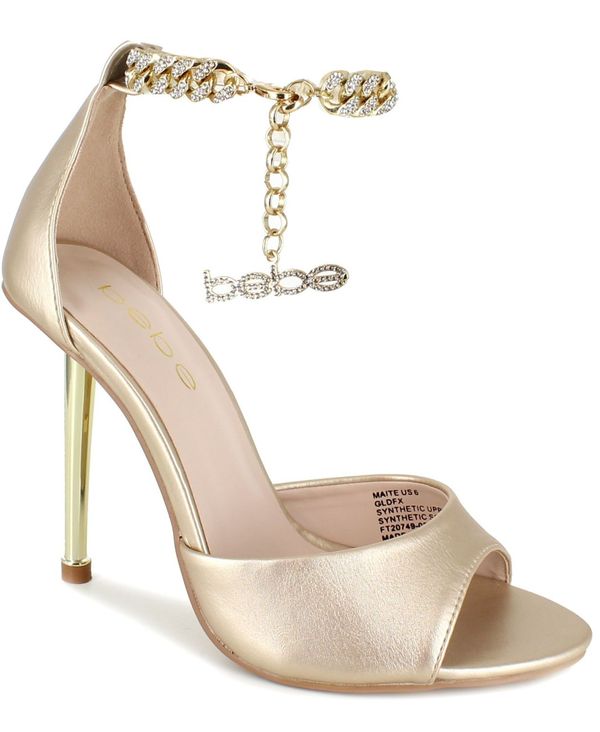 ベベ レディース サンダル シューズ Women's Maite Sandal Gold Tone