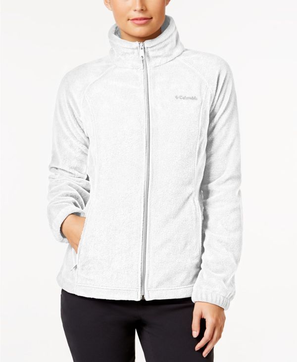 コロンビア レディース アウター ジャケット・ブルゾン フリース ジャケット Columbia Women Benton Springs Fleece Jacket XS-3X Sea Salt
