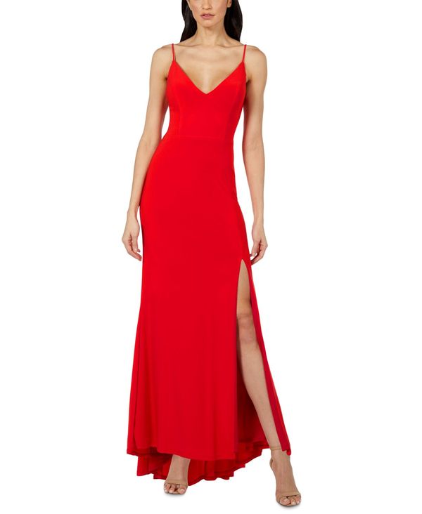 楽天ランキング1位 楽天市場 ジャンプ レディース ワンピース トップス Juniors V Neck Jersey Gown Red Revida 楽天市場店 国産 Email Danafoods Ae