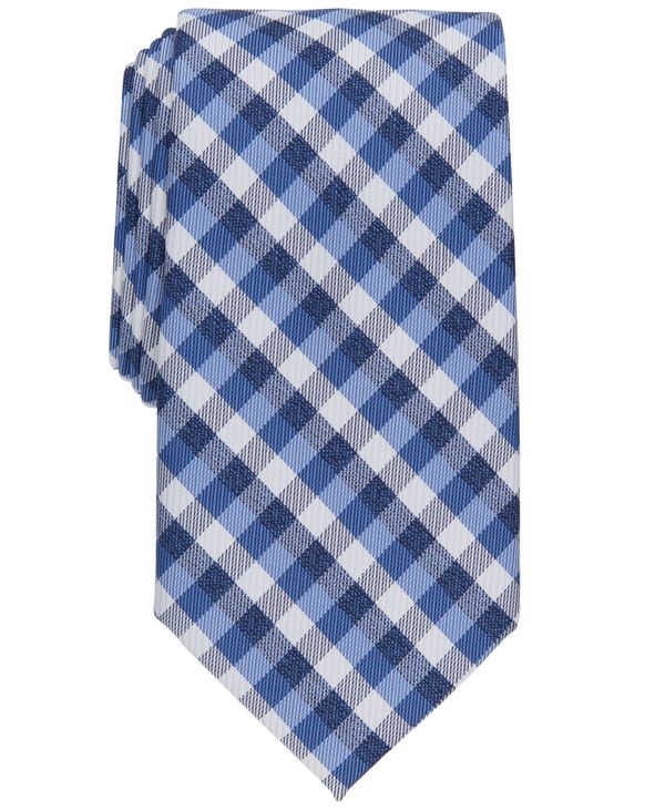 クラブルーム メンズ ネクタイ アクセサリー Men's Silva Check Tie, Created for Macy's Royal