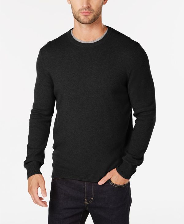 クラブルーム メンズ ニット Deep Sweater, セーター Macy's Crew-Neck