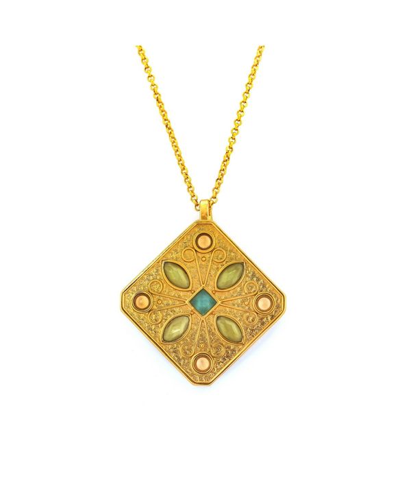 50 Off 楽天市場 ステファニー カンティス レディース ネックレス チョーカー ペンダントトップ アクセサリー Stephanie Kantis Countess Faceted Green Topaz Slate Blue Topaz Square White Quartz Pendant Gold Revida 楽天市場店 超激安 Www Kioskogaleria Com