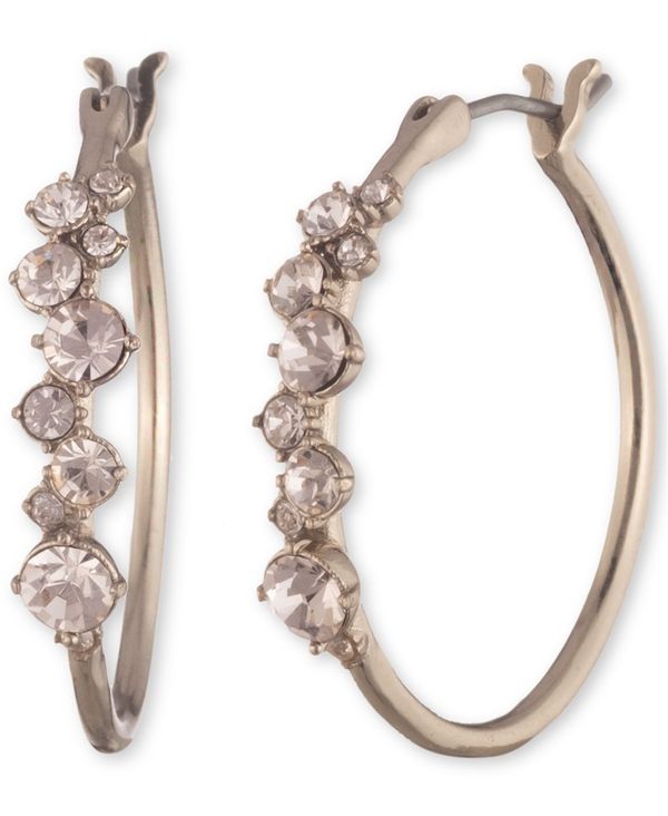 送料無料 アクセサリー Crystal サイズ交換無料 レディース ジバンシー Gold アクセサリー Stone Earrings Hoop ジバンシー Earrings ピアス イヤリング レディース ピアス イヤリング Crystal Hoop Gold Revida 店