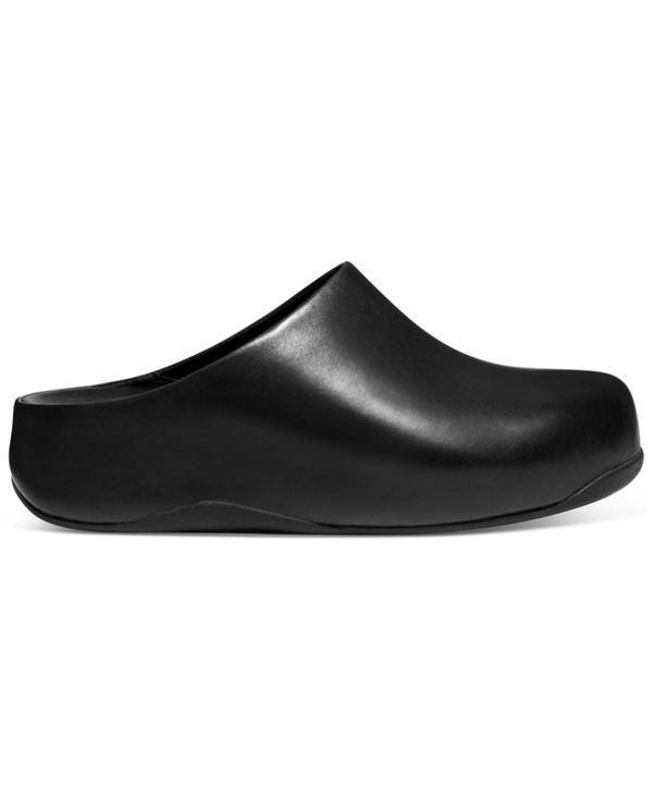 フィットフロップ レディース シューズ サンダル FitFlop Women's Shuv Mule Clogs Black ブラック｜ReVida 店