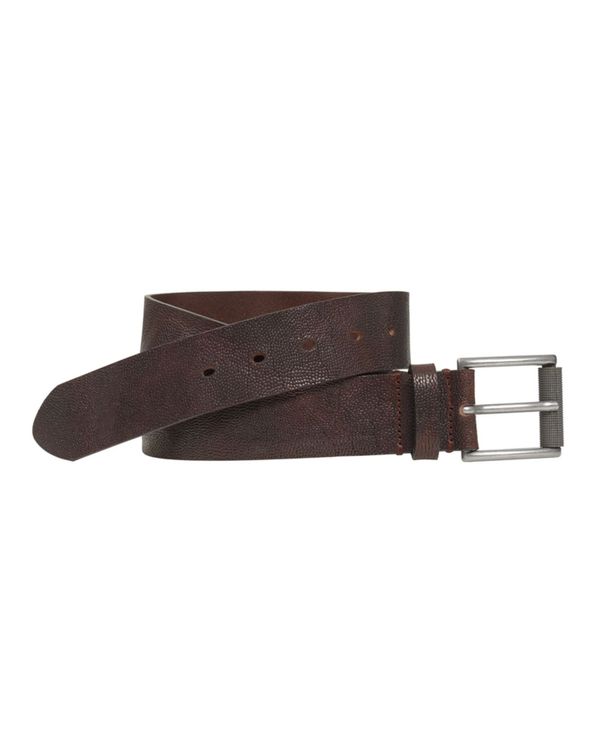 ジョンストンアンドマーフィー メンズ 付属品 胴締め なめし革 Johnston \u0026 Murphy Men\u0027s Casual Distressed Leather Belt Brown 赤銅色