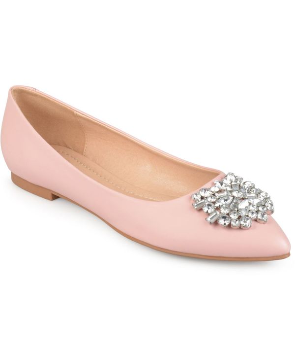 ジュルネ コレクション レディース パンプス シューズ Women's Renzo Jeweled Flat Pink
