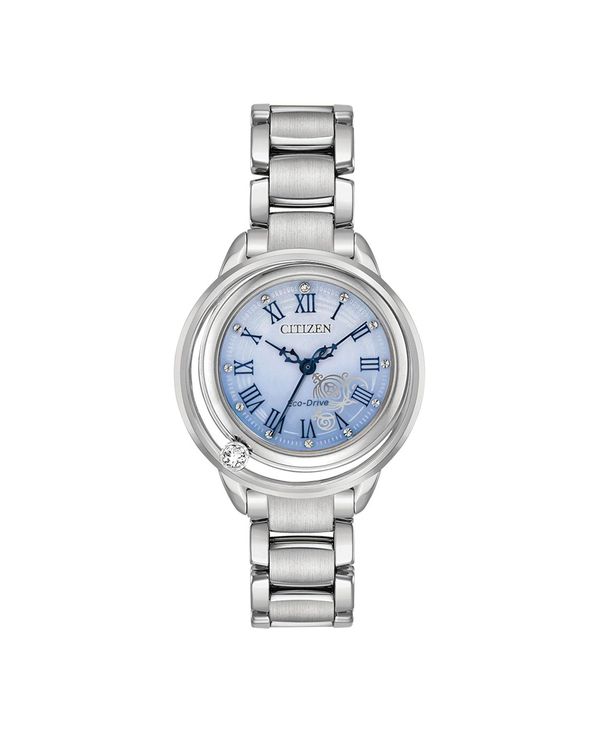 全日本送料無料 シチズン レディース 腕時計 アクセサリー Citizen Eco Drive Women S Cinderella Diamond Accent Stainless Steel Bracelet Watch 33mm Silver Tone 新発売の Satpolpp Siakkab Go Id