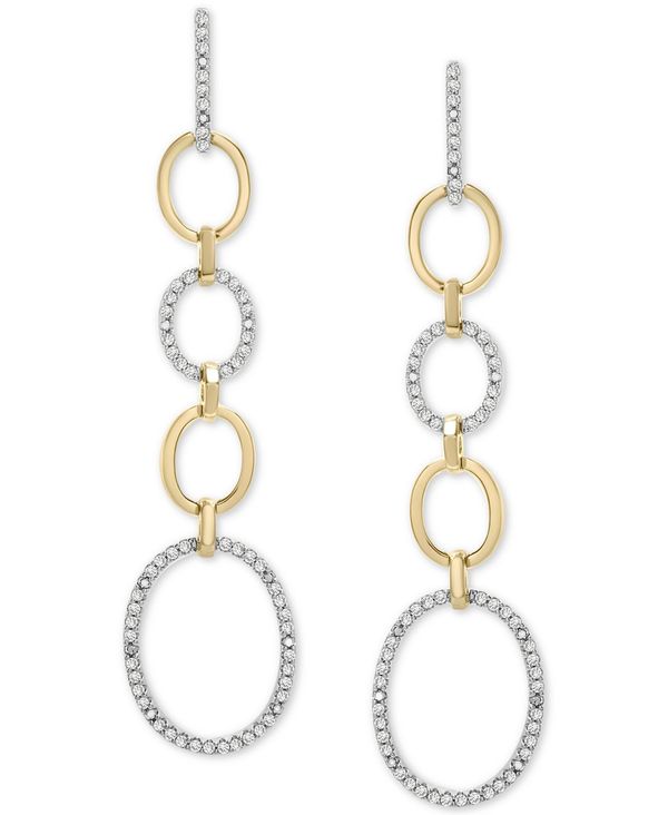 特別訳あり特価】 ラップド イン ラブ メンズ ピアス イヤリング アクセサリー Diamond Cluster Statement Earrings  ct. in 14k White Gold, Created for Macy's Gold