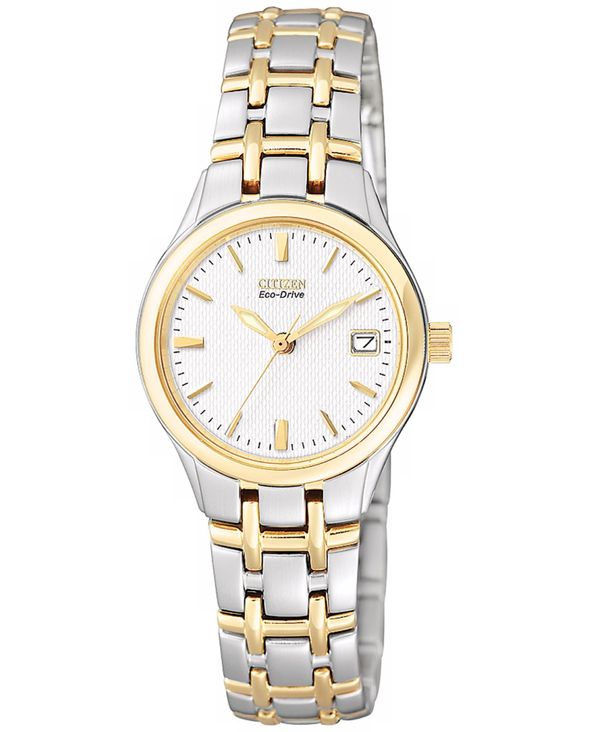 売り切れ必至 シチズン レディース 腕時計 アクセサリー Women S Eco Drive Two Tone Stainless Steel Bracelet Watch 25mm Ew1264 50a No Color Revida 店 特売 Www Faan Gov Ng