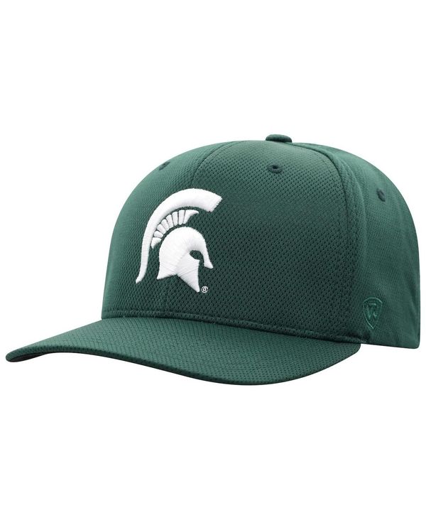 トップオブザワールド メンズ アクセサリー 帽子 ロゴ Top of the World Men's Green Michigan State Spartans Reflex Logo Flex Hat Green グリーン｜ReVida 店