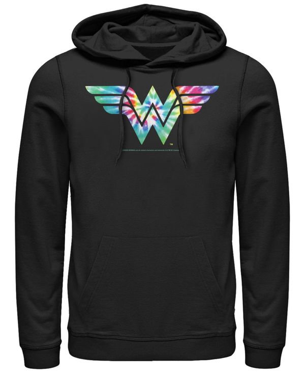 フィフスサン メンズ アウター パーカー・スウェット フリース パーカー Fifth Sun Men's Wonder Woman Wonder Woman Tye Dye Fleece Hoodie Black ブラック