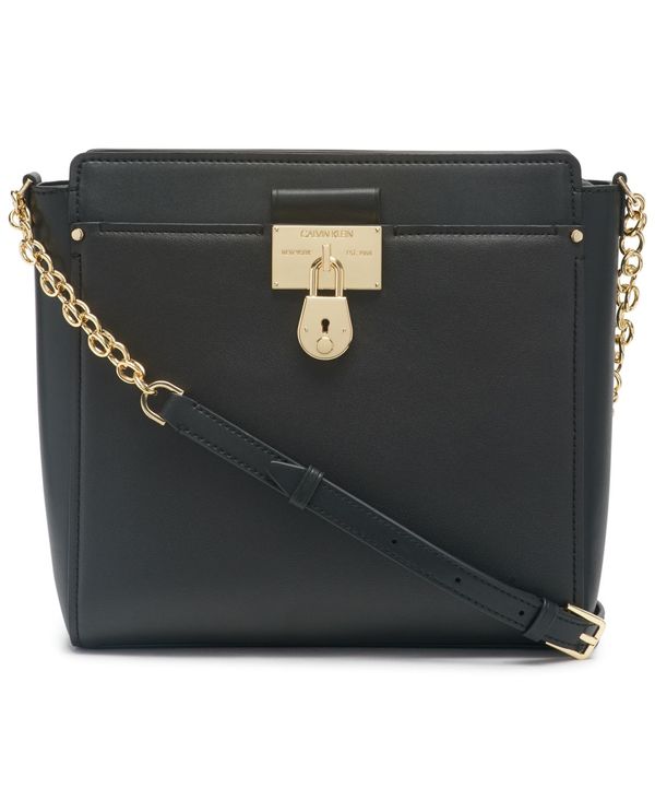 直営店に限定 カルバンクライン レディース ショルダーバッグ バッグ Camille Large Crossbody Black Revida 店 魅了 Www Purpleforparents Us