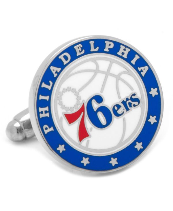 カフリンクス メンズ アクセサリー カフスボタン Cufflinks Inc. Philadelphia 76ers Cufflinks Blue ブルー