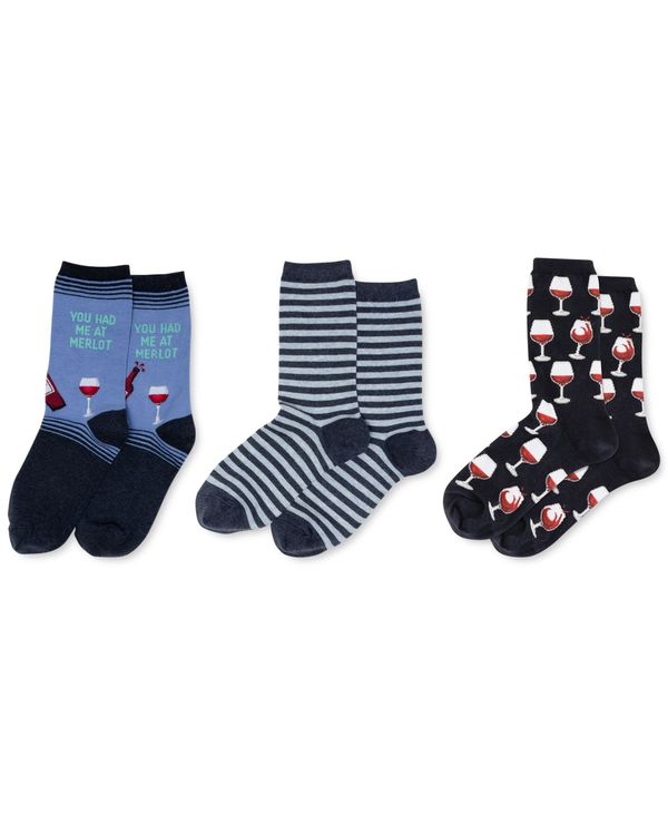 21新春福袋 ホットソックス レディース 靴下 アンダーウェア Women S 3 Pk Wine Socks Assorted Stats Lejournal Cnrs Fr