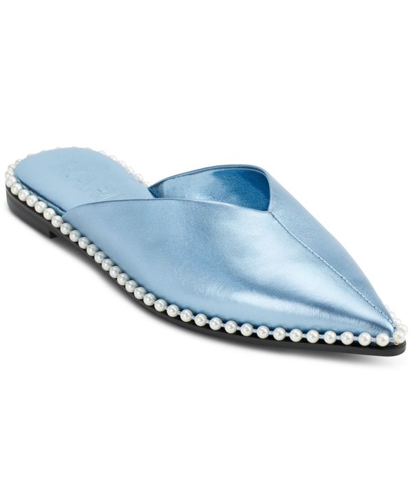 カール ラガーフェルド レディース シューズ パンプス KARL LAGERFELD PARIS Women's Vyra Slip-On Mule Flats Grapemist