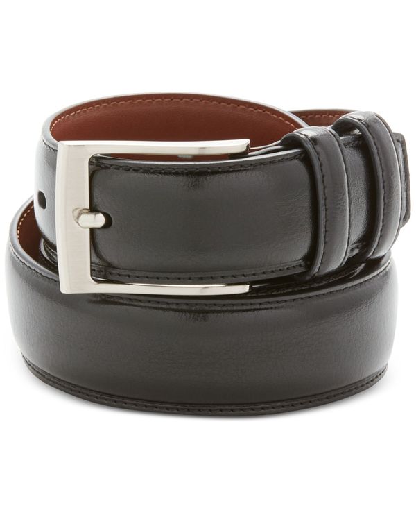 ペリーエリス メンズ 付属品 胴締め トール なめし革 Perry Ellis Portfolio Men\u0027s Big and Tall Leather Belt MILLED CHO