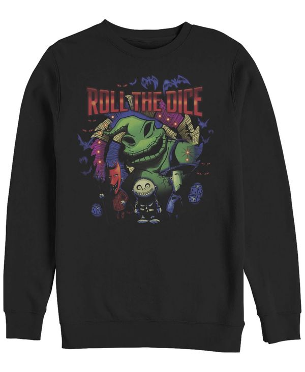 フィフスサン メンズ アウター パーカー・スウェット フリース Fifth Sun Men's Nightmare Before Christmas Oogie Dice Crew Fleece Pullover Black ブラック｜ReVida 店