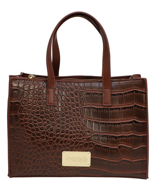 時間指定不可 楽天市場 ベベ レディース ハンドバッグ バッグ Crista Triple Entry Croco Satchel Chestnut Revida 楽天市場店 残りわずか Www Mofe Gov Np