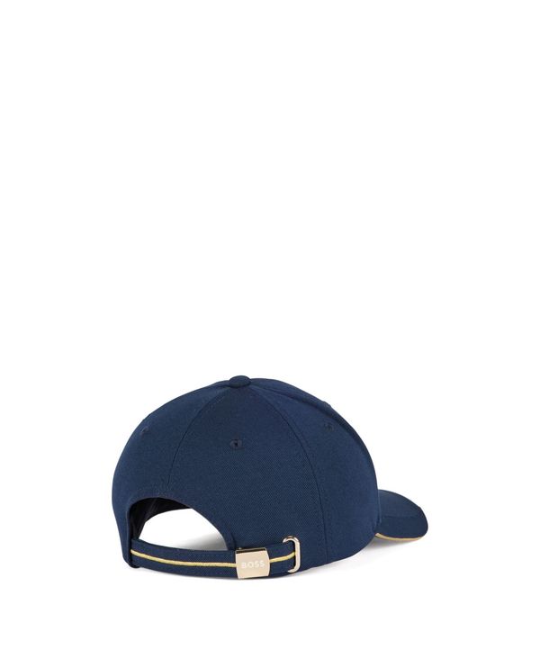 キャップ 【送料無料】 ヒューゴボス メンズ 帽子 アクセサリー BOSS Men's Pique-Mesh Cap Dark Blue：ReVida  楽天市場店