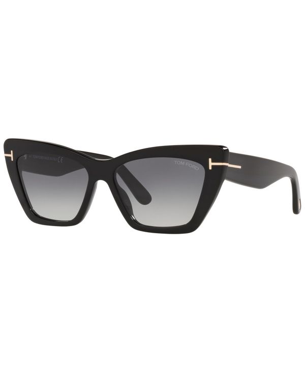 トム・ジェラルド・r・フォード レディース 佩び物 サングラス・アイウェア Tom Ford Women\u0027s Sunglasses TR001312 Black Shiny 黒いこと
