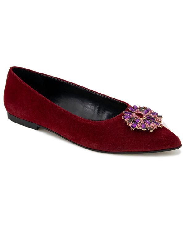 ケネスコール レディース シューズ パンプス Kenneth Cole New York Women's Gaya Starburst Flats Wine ワイン