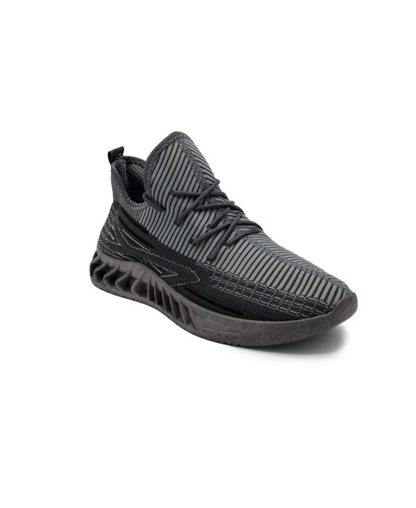 アカデミクス メンズ シューズ スニーカー ニット Akademiks Men's Fit 2.0 Knit Jogger Sneakers Gray グレー