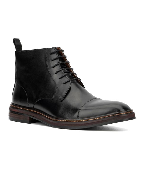 ビンテージファンドリー メンズ シューズ ブーツ・レインブーツ レース Vintage Foundry Co Men's Barnaby Lace-Up Boots Black ブラック|ReVida 店