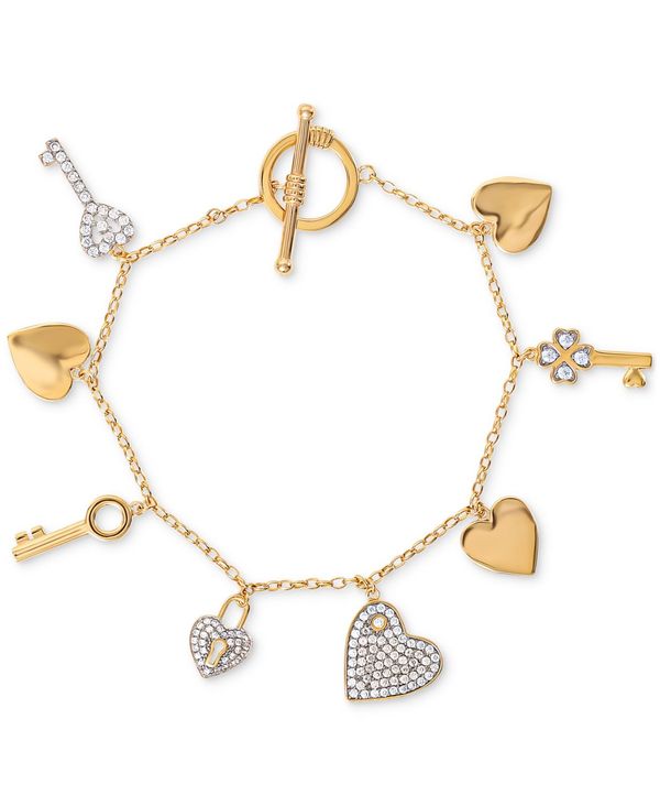 5%OFF ジャーニ ベルニーニ レディース ブレスレット バングル アンクレット アクセサリー Cubic Zirconia Pavé 7 Mini Disc Drops Ankle Bracelet in Sterling Silver or 18K Gold-Plated Yellow Gold Plated thakkara.com