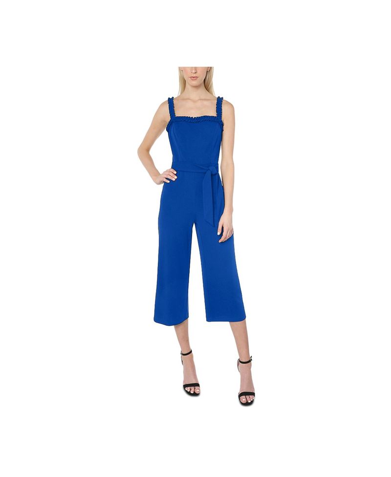 楽天ランキング1位 楽天市場 ベベ レディース ワンピース トップス Juniors Ruffle Strap Jumpsuit Royal Revida 楽天市場店 楽天カード分割 Dev Rightlegalgroup Com