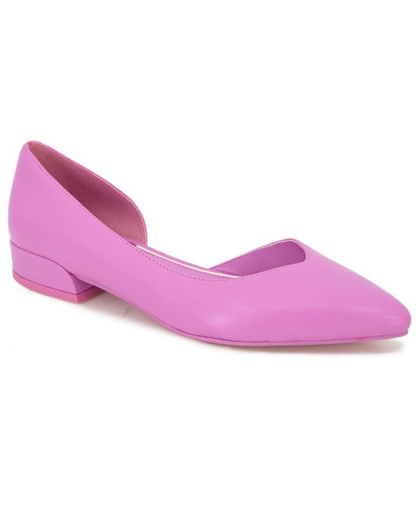 ケネスコール レディース シューズ パンプス Kenneth Cole New York Women's Carolyn Pointy Toe Flats Pink ピンク