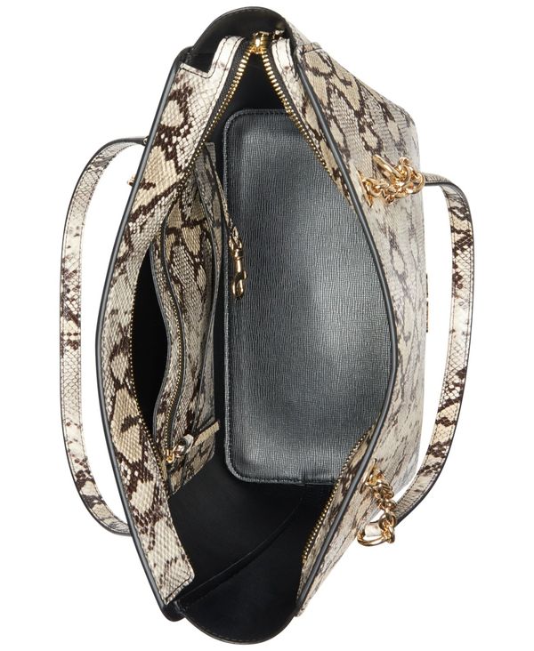 国内最安値 カルバンクライン レディース トートバッグ バッグ Hailey Tote Python 日本産 Hayperbearing Com