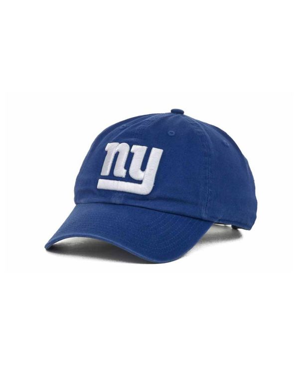 47 ブランド メンズ アクセサリー 帽子 キャップ '47 Brand New York Giants Clean Up Cap Blue ブルー｜ReVida 店