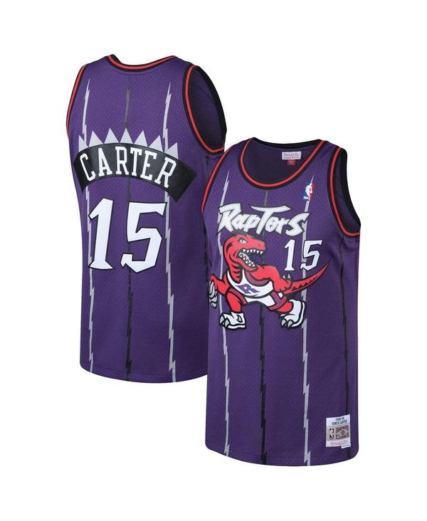 ミッチェル&ネス メンズ トップス シャツ トール ジャージー Mitchell & Ness Men's Vince Carter Purple Toronto Raptors Big and Tall Hardwood Classics Jersey Purple パープル