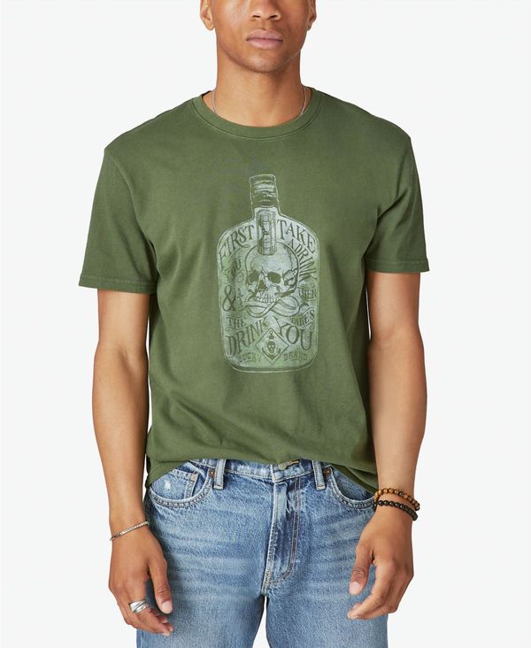 ◇在庫限り◇ ラッキーブランド メンズ Tシャツ トップス Men's Skull 