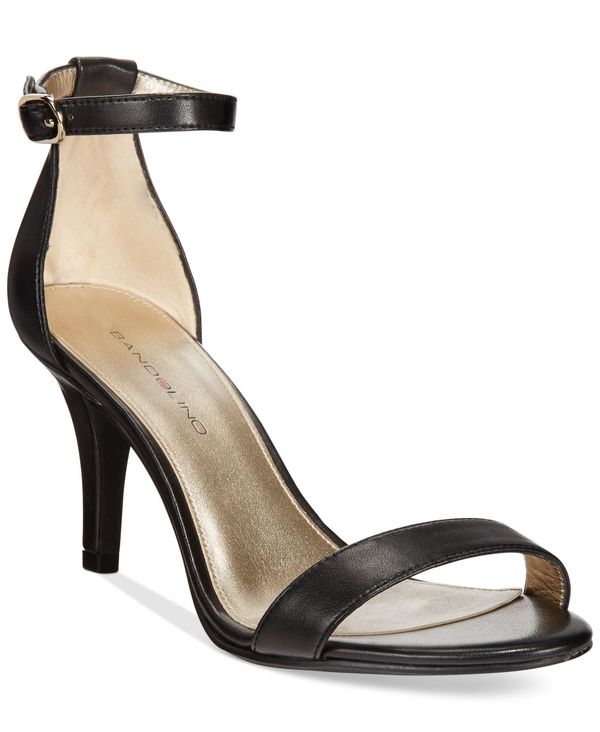バンドリーノ レディース シューズ サンダル Bandolino Women's Madia Two Piece Dress Sandals Black ブラック｜ReVida 店