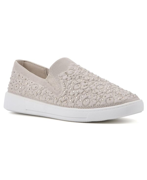 ホワイトマウンテン レディース シューズ スニーカー White Mountain Women's Unit Slip On Sneakers Taupe Fabric トープ