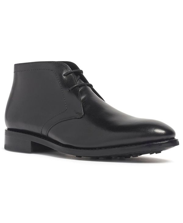アンソニー ヴィア メンズ シューズ ブーツ・レインブーツ Anthony Veer Men's Wilson Chukka Boots Black ブラック|ReVida 店