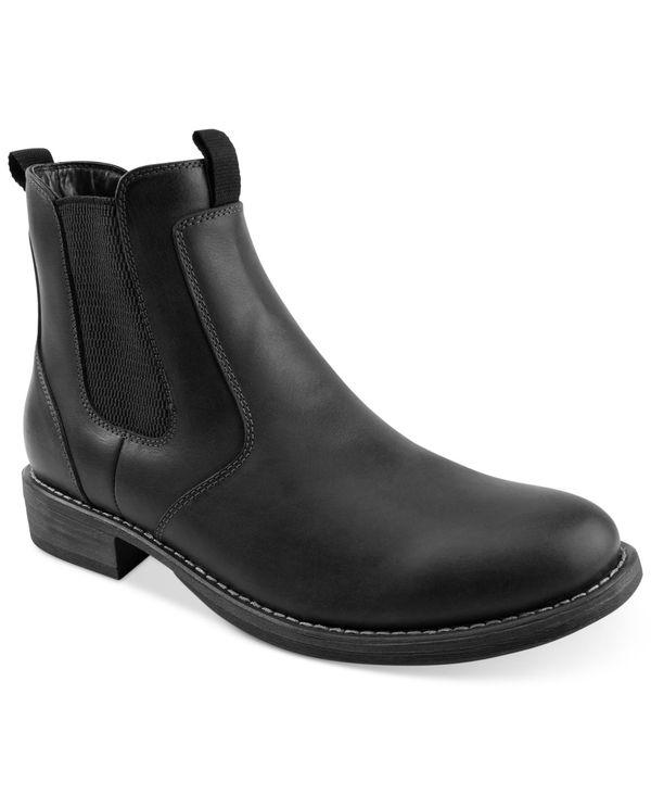 イーストランド メンズ シューズ ブーツ・レインブーツ Eastland Shoe Eastland Daily Double Side-Gore Boots Black ブラック