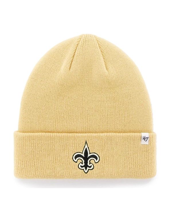 47 ブランド メンズ アクセサリー 帽子 ニット '47 Brand Men's '47 Gold New Orleans Saints Secondary Basic Cuffed Knit Hat Gold ゴールド