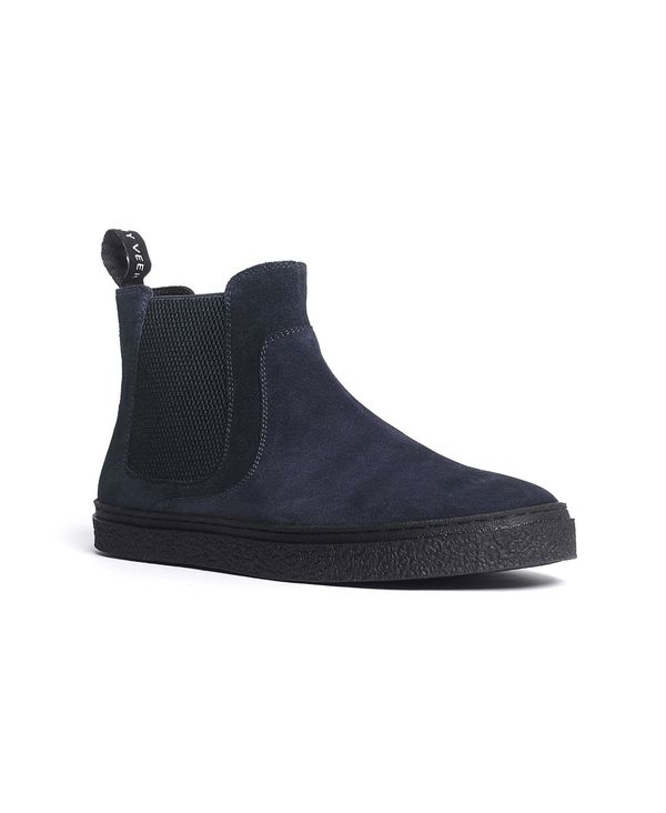 アンソニー ヴィア メンズ シューズ ブーツ・レインブーツ チェルシーブーツ スエード チェルシー ブーツ Anthony Veer Men Hills Suede Chelsea Boots Ocean Blue ブルー