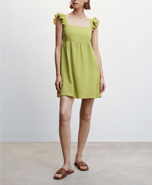 ソフトパープル マンゴ レディース ワンピース トップス Jess Dress
