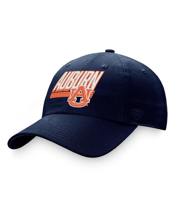 トップオブザワールド メンズ アクセサリー 帽子 Top of the World Men's Navy Auburn Tigers Slice Adjustable Hat Navy ネイビー